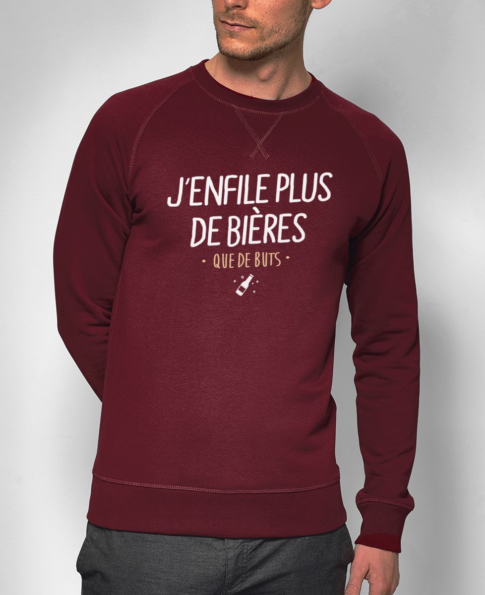 Sweatshirt homme J'enfile plus de bières
