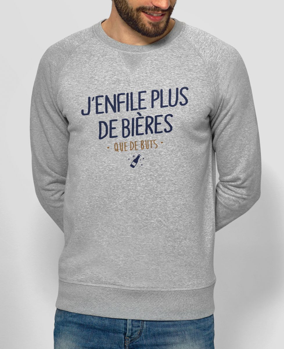 Sweatshirt homme J'enfile plus de bières
