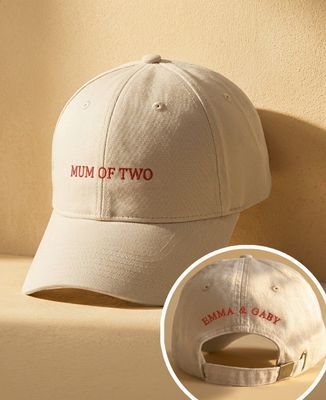 Cap Mum Of embroidered with personalized names - Mom's gifts