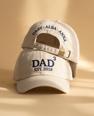 Cap DAD dell'esponente e nomi personalizzati - Regali per papà