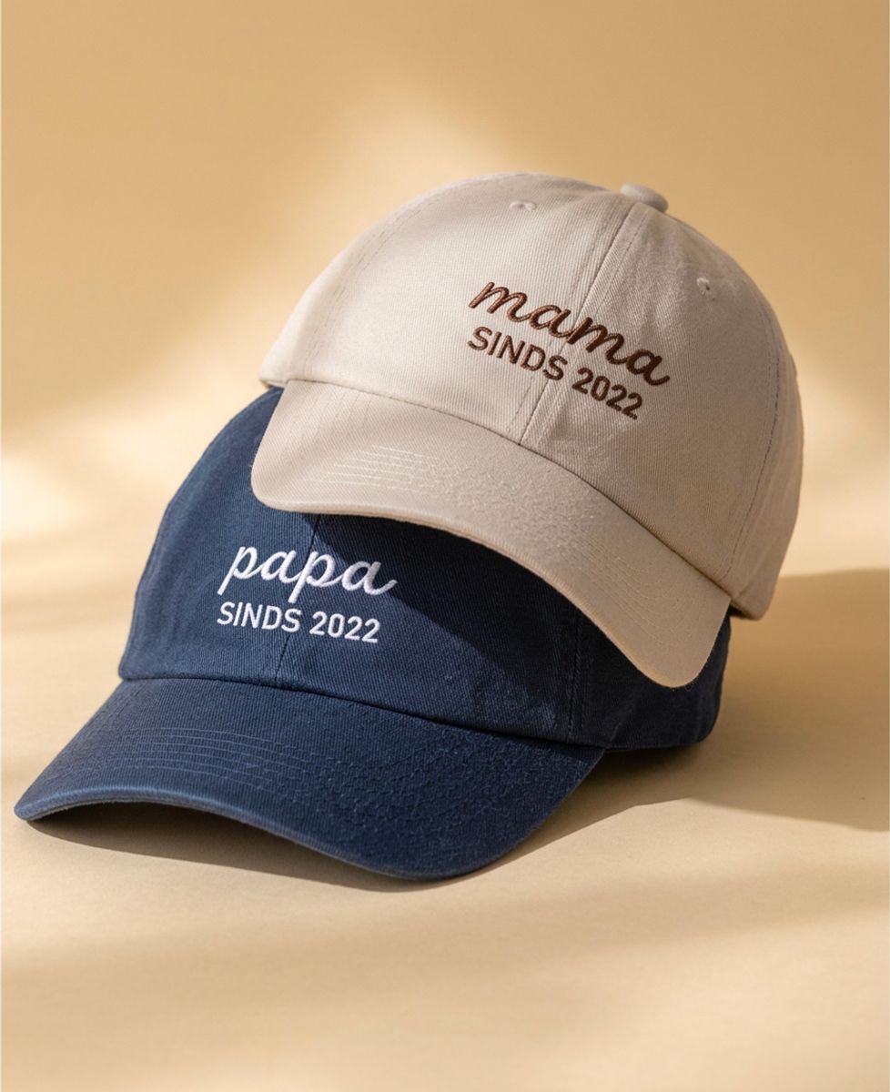 Doos Duo Papa sinds / Mama sinds - Geschenken voor papa, Geschenken voor mama, Aanstaande moeder/vader