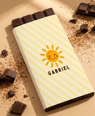 Tablette de chocolat Petit rayon de soleil personnalisé - Cadeaux Mamie