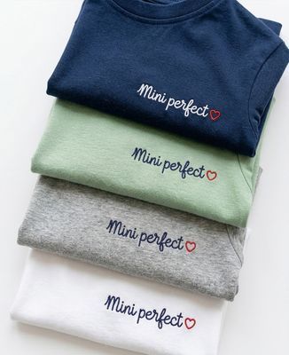 T-shirt enfant Mini Perfect (brodé) - Cadeaux Papa
