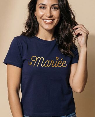 T-shirt femme La mariée personnalisé - EVJF, Mariage