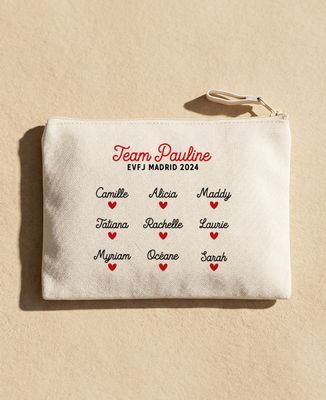 Pochette Prénom et ses copines personnalisé - EVJF