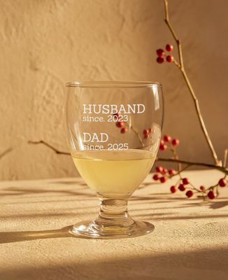 Liquor glass Husband and father since engraved date - Gifts for Dad, Aperitif
