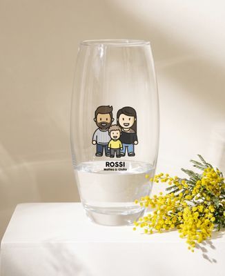 Vaso Figurina di famiglia - Regali per papà, Regali per la mamma