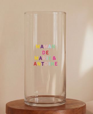 Vase Maman de prénoms multicolore - Cadeaux Papa