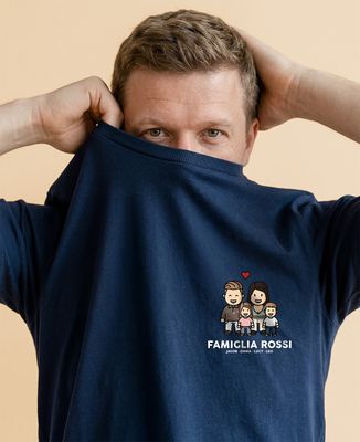 T-shirt per lui Statuette famiglia personalizzate - Regali per papà, Regali per la mamma