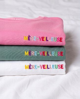 T-shirt femme Mèreveilleuse multicolore - Cadeaux Maman