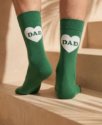 Heart dad velvet effect