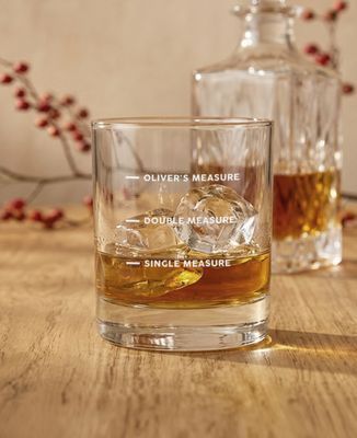 Whisky glass Custom pouring (engraved) - Aperitif, Wedding