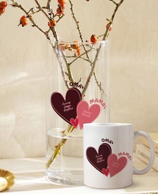 Tasse Mama und Oma mit ihren Herzchen - Geschenke Mama, Geschenke Oma, Werdende Mutter/Vater