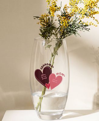 Vase Mom and Granny with her little hearts - Mom's gifts, Grandma's gifts, Mom/Dad-to-be