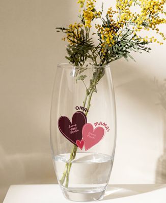 Vase Mama und Oma mit ihren Herzchen - Geschenke Mama, Geschenke Oma, Werdende Mutter/Vater