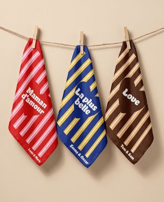 Foulard Maman d’amour personnalisable - Cadeaux Maman, Cadeaux Mamie, Future Maman