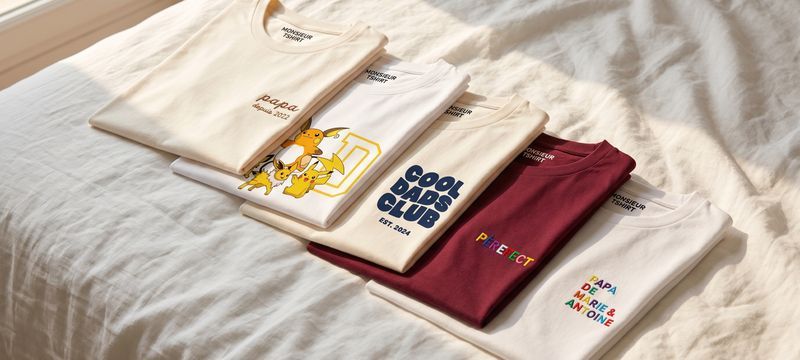 T-shirt fête des pères : 10 designs originaux et personnalisés