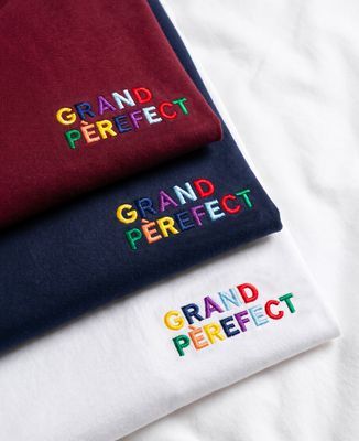 Grand pèrefect multicolore brodé