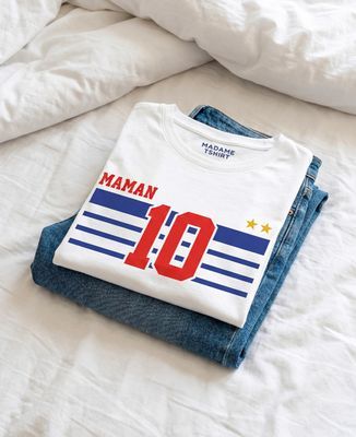T-shirt femme Supporter France 2026 personnalisé - Sport, Cadeaux Papa, Football