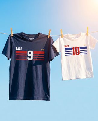 T-shirt homme Supporter France 2026 personnalisé - Sport, Cadeaux Papa, Football