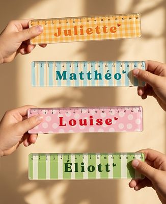 Prénom et motif personnalisé