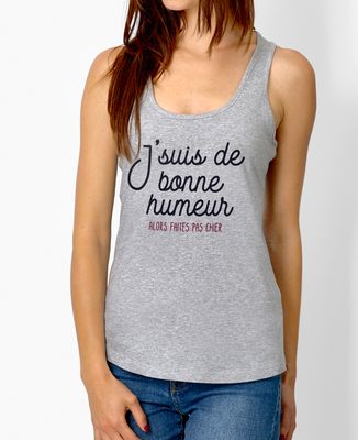 Débardeur femme De bonne humeur