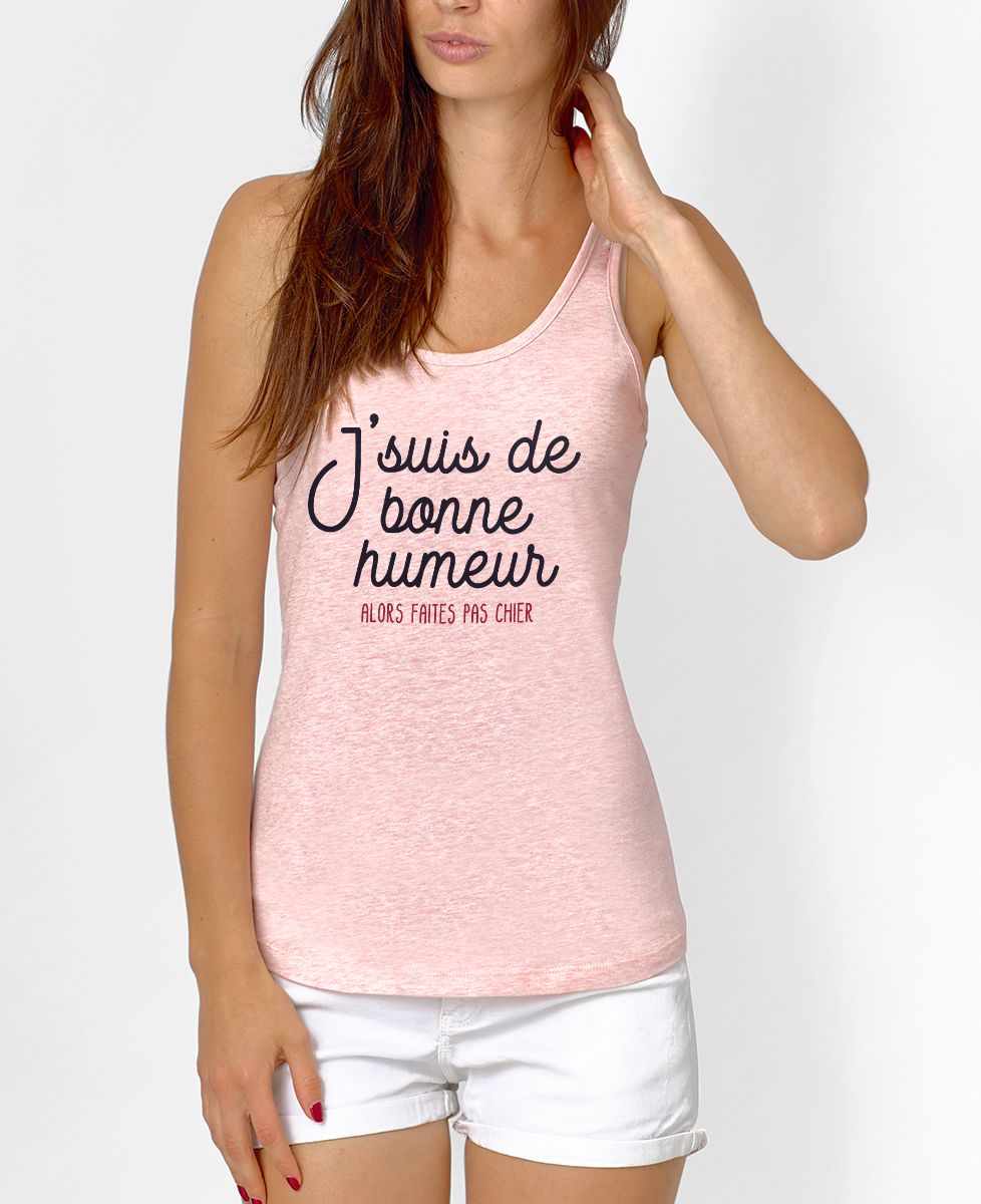 Débardeur femme De bonne humeur