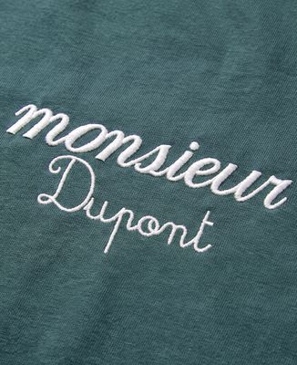 T-shirt homme Monsieur et caractère brodé personnalisé - Cadeaux Maman, Cadeaux Mamie