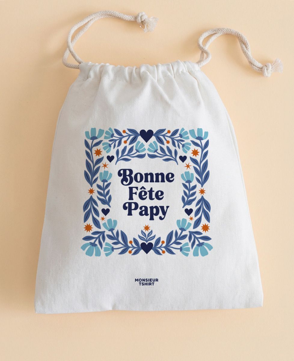 Emballage Bonne fête papy - Cadeaux Papy