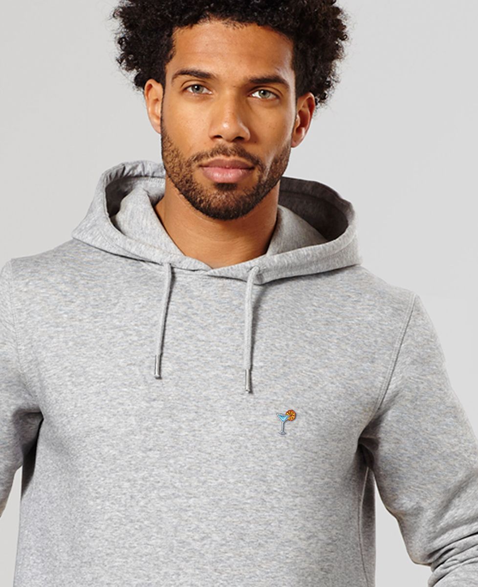 Hoodie homme Cocktail (brodé) - Apéro
