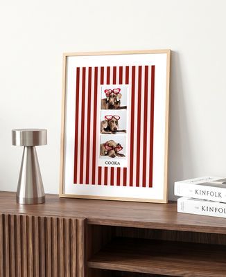 Poster Polaroid and fashion background - Mom's gifts, Add my photos, Woman Couple Gifts, Gifts for Couples