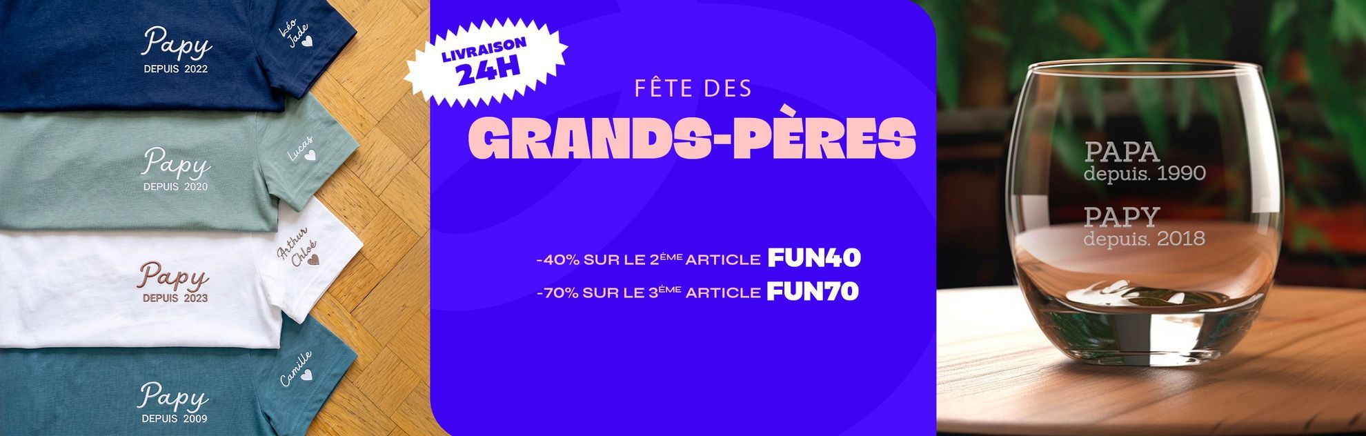 Cadeau personnalisé et original pour tous vos proches, livré en 24h