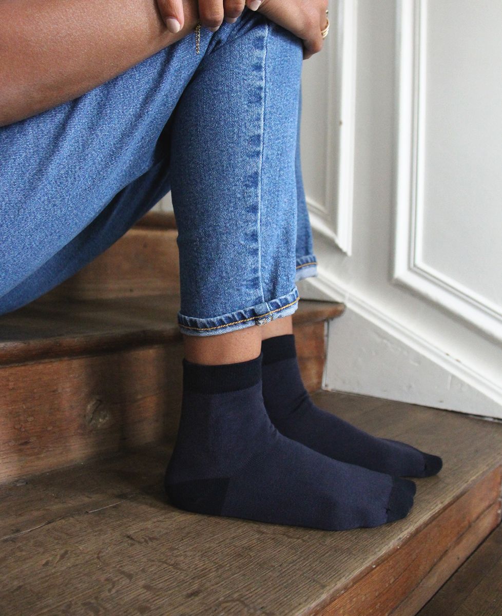 Chaussettes femme Picto brodé personnalisé - Sport, Cadeaux Papa, Cadeaux Maman, Football, EVG, Cadeaux Couple, EVJF