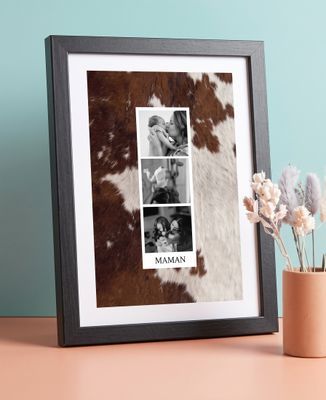 Cadre à poser Polaroid et fond mode - Cadeaux Maman, Ajouter mes photos, Cadeaux Couple Femme, Cadeaux Couple Homme