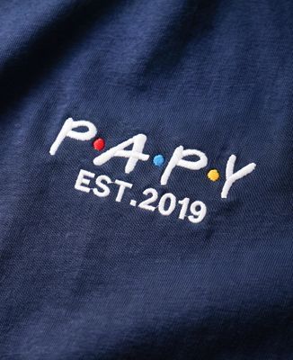 T-shirt homme Friends Papy avec prénoms personnalisés - Cadeaux Papy, Cadeaux Mamie