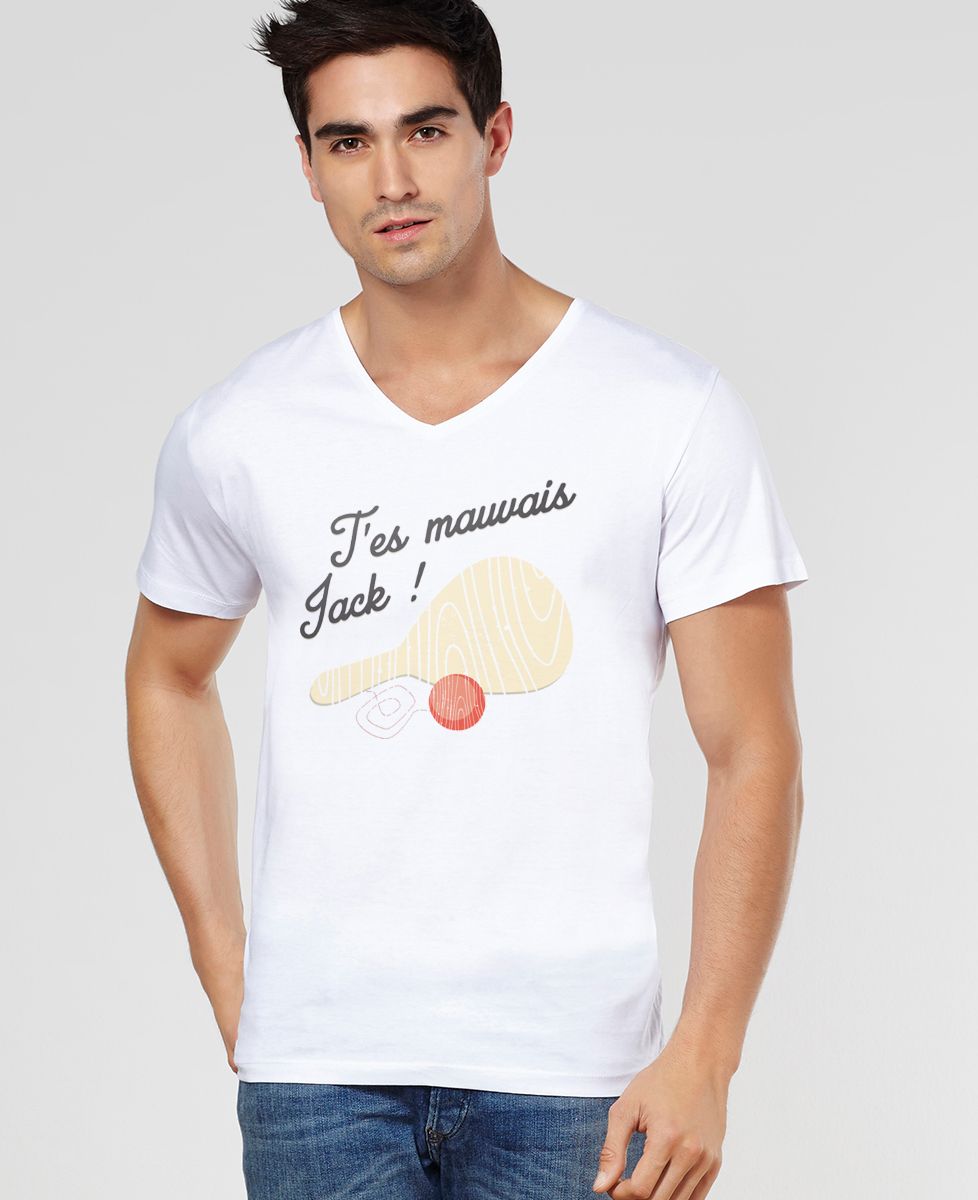T-Shirt homme T'es mauvais Jack