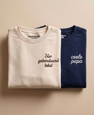 Gepersonaliseerde geborduurde tekst