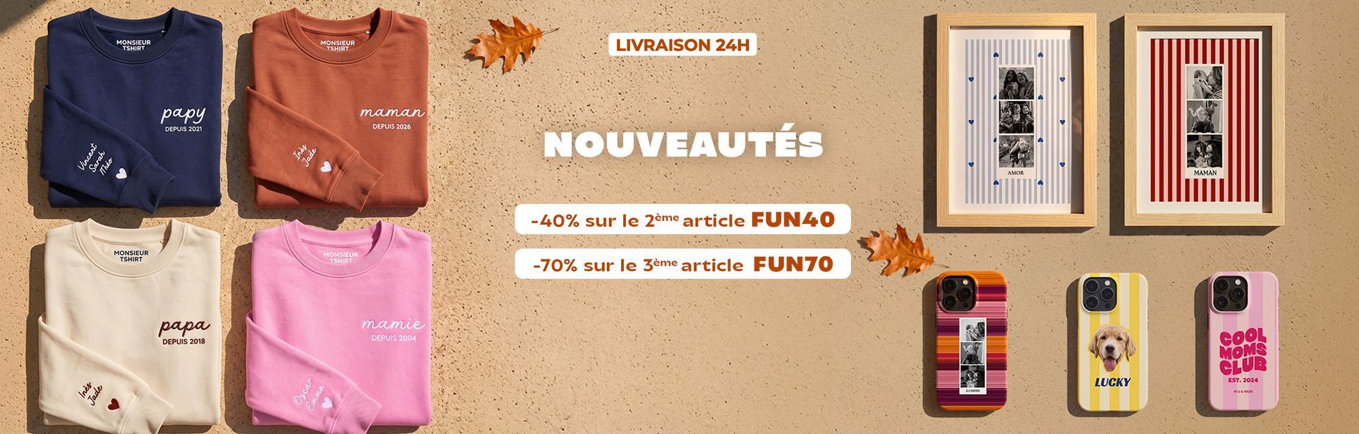 Cadeau personnalisé et original pour tous vos proches, livré en 24h