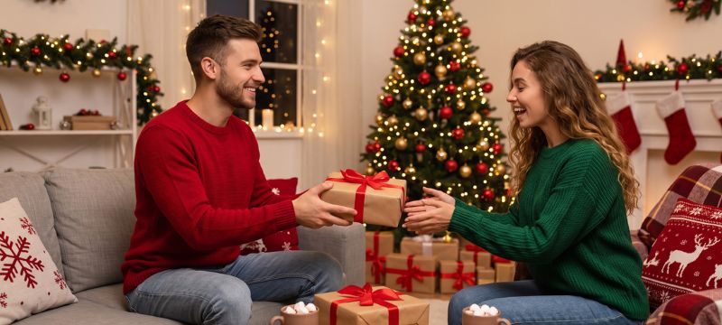 Premier Noël en couple : 30 idées cadeaux qui font mouche