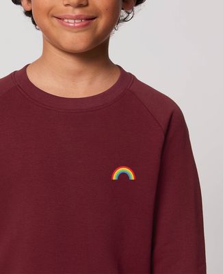 Children's sweatshirt Rainbow (embroidered)