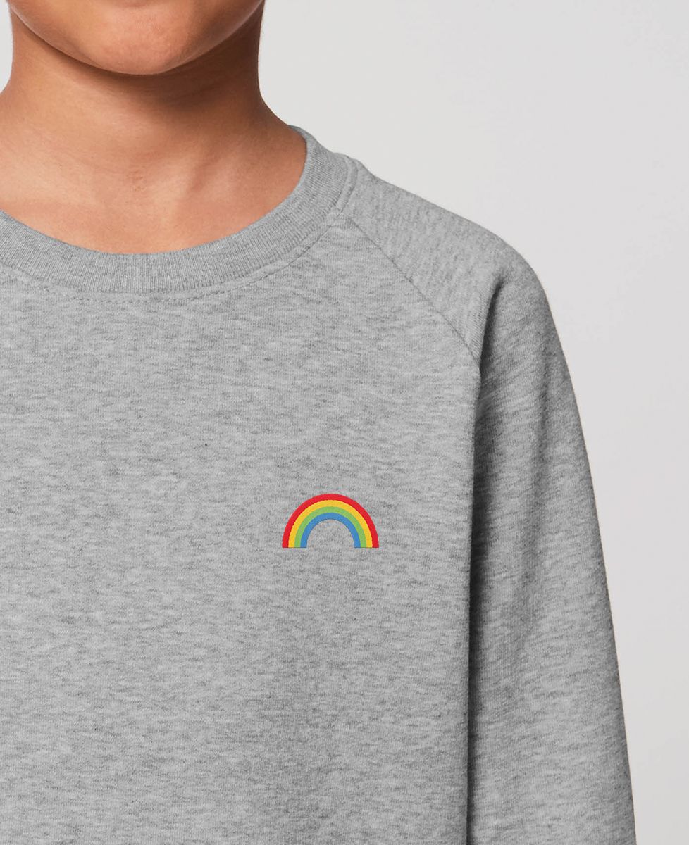 Sudadera para niños Arco iris (bordado)