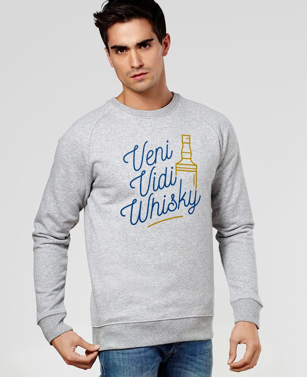 Sweatshirt homme Veni Vedi Whisky