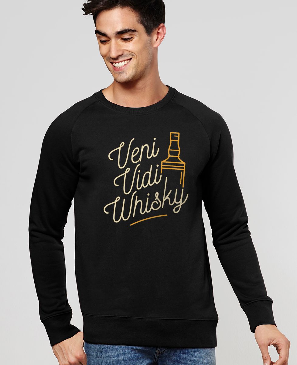 Sweatshirt homme Veni Vedi Whisky
