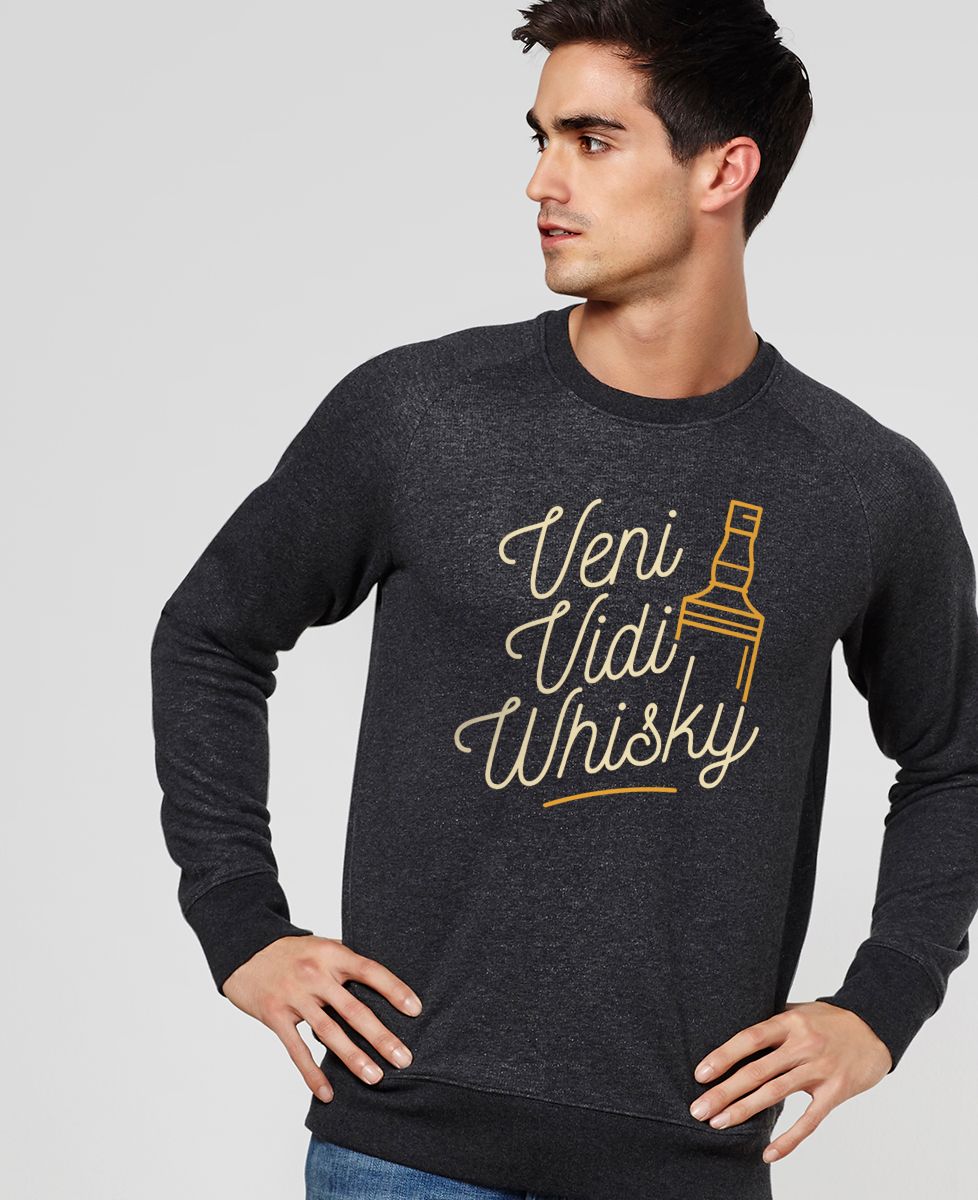 Sweatshirt homme Veni Vedi Whisky