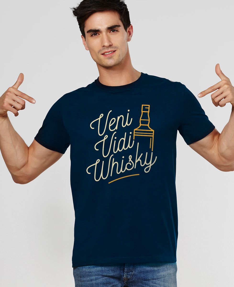 T-shirt homme Veni Vedi Whisky - Apéro