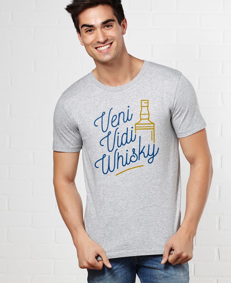 T-Shirt homme Veni Vedi Whisky