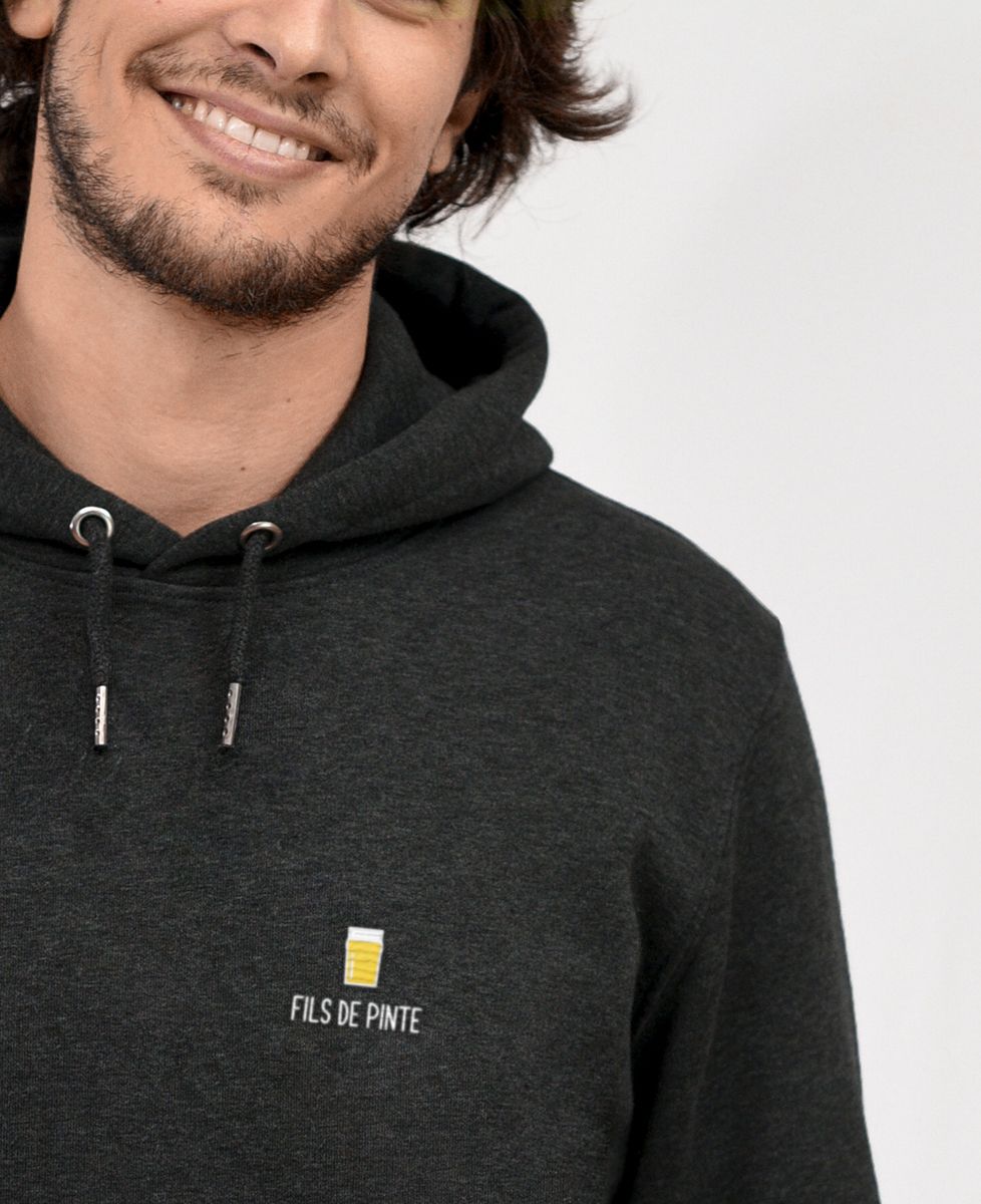 Hoodie homme Fils de pinte (brodé) - Apéro