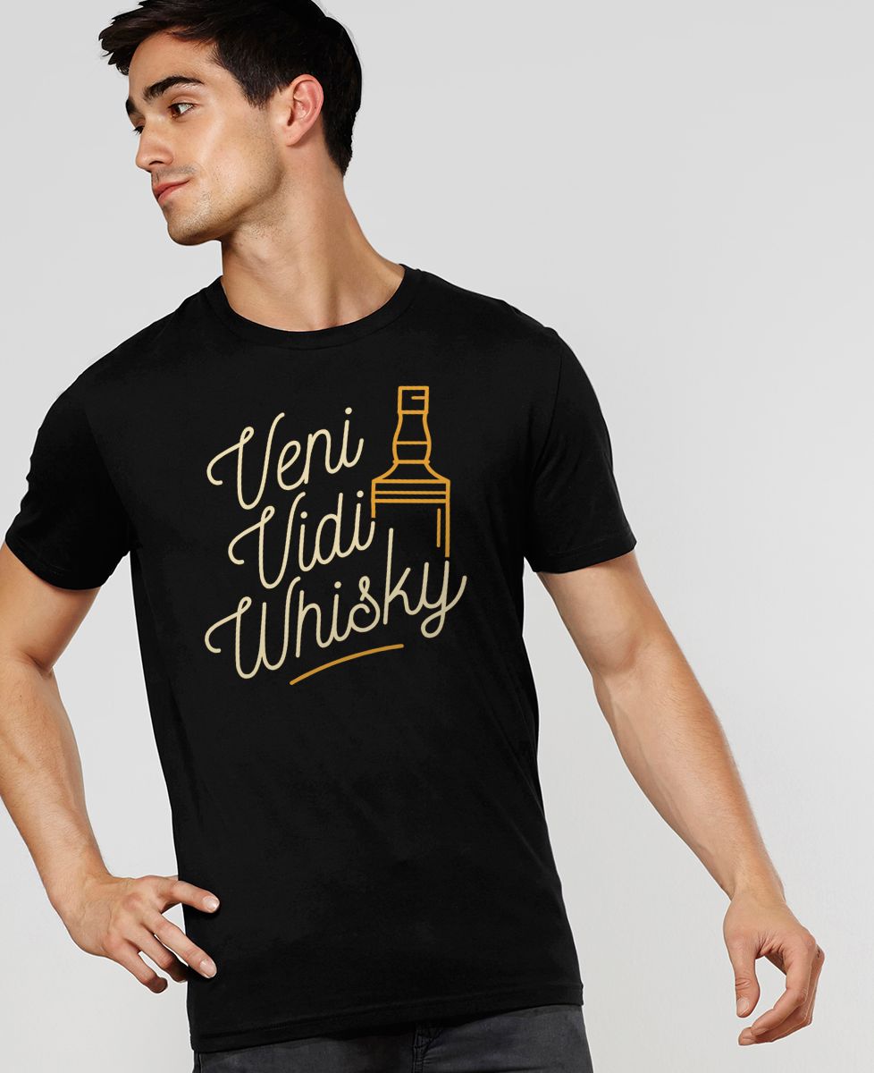 T-Shirt homme Veni Vedi Whisky