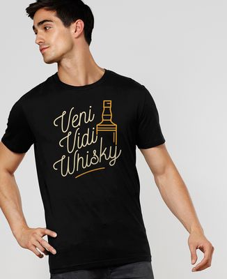 T-Shirt homme Veni Vedi Whisky