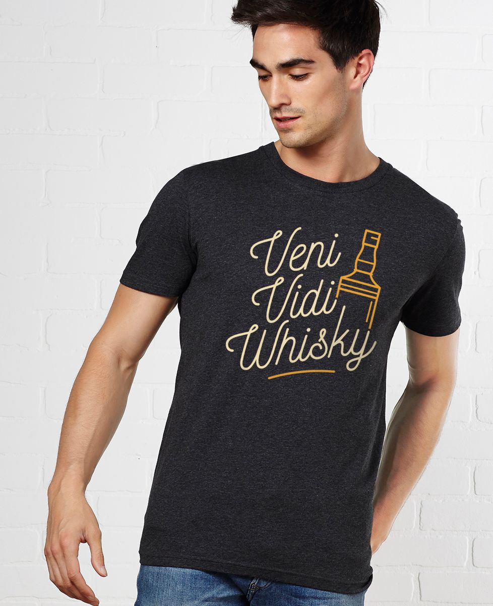T-Shirt homme Veni Vedi Whisky